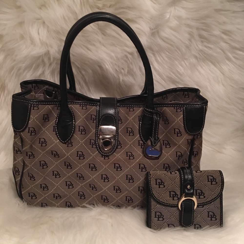 🖤SOLD 🖤Grey Satchel w/ Matching Wallet